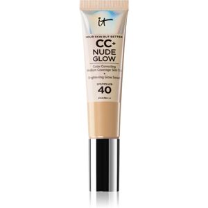 IT Cosmetics Your Skin But Better CC + Nude Glow fond de teint illuminateur SPF 40 teinte Fair Light 32 ml - Publicité