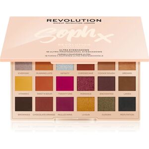 Makeup Revolution Soph X Extra Spice palette de fards à paupières avec miroir teinte Extra Spice 18 x 0.8 g