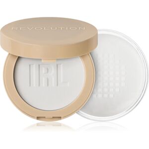 Makeup Revolution IRL Filter poudre matifiante 2 en 1 teinte Translucent 13 g