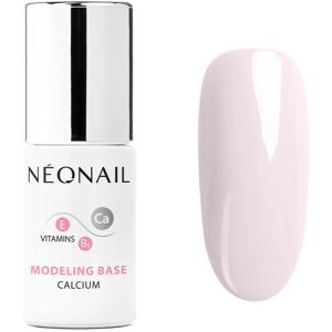 NEONAIL Modeling Base Calcium base coat pour ongles en gel au calcium teinte Basic Pink 7,2 ml