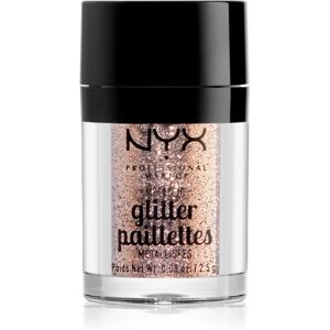 NYX Professional Makeup Glitter Goals paillettes visage et corps effet métallisé teinte 04 Goldstone 2.5 g - Publicité