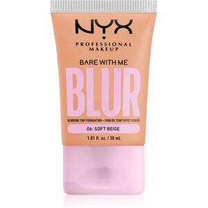 NYX Professional Makeup Bare With Me Blur Tint fond de teint hydratant teinte 06 Soft Beige 30 ml