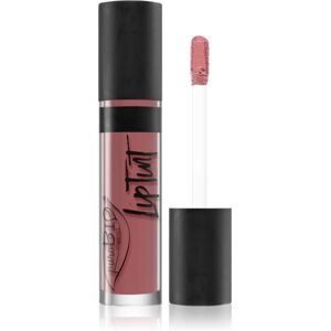 puroBIO Cosmetics Lip Tint rouge à lèvres liquide avec fini mat teinte 06 Dark Pink 4,8 ml