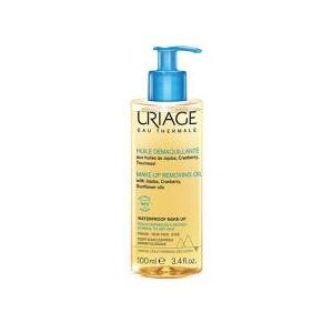 Uriage Huile Démaquillante 100 ml - Flacon-Pompe 100 ml - Publicité