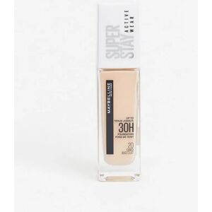 Maybelline - Superstay - Fond de teint liquide haute couvrance 30h-Blanc Blanc No Size female - Publicité