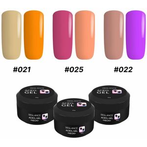 Acryl Gel Set 3 pcs Reglance  Neon  15g