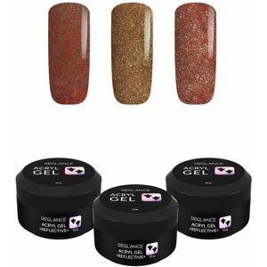 Acryl Gel Set 3 pcs Reglance  Reflective  15g