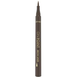 CATRICE ON POINT brow liner 040 dark brown 1 ml - Publicité