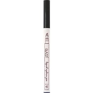 MILONT Crayon à sourcils en 1 étape Style naturel Hydratant Imperméable Résistant à la transpiration Longue durée Avec pointe micro-fourchette Noir - Publicité