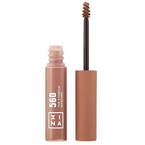 3ina MAKEUP The Eyebrow Mascara 560 Blond foncé Fixe définit le volume et contrôle les sourcils Formule gel Sourcils denses et plus fournis Effet multiplicateur Vegan Cruelty Free - Publicité