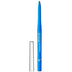 Manhattan Endless Stay Waterproof Gel Eyeliner Eyeliner en gel bleu clair avec paillettes et mine pivotante sans taillage Couleur Aqua Sparkle 004-1 x 2,6 g - Publicité