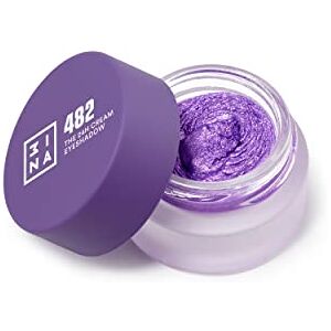 3ina MAKEUP The 24h Cream Eyeshadow 482 Violet Fard à paupière crème longue durée 24h Nuances mates et chatoyantes Haute pigmentation Formule waterproof Vegan Cruelty Free - Publicité