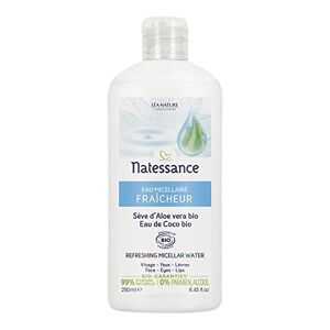 Natessance Eau Micellaire Fraîcheur Sèves de beauté Certifié Bio Cosmos Organic Flacon de 250 ml - Publicité