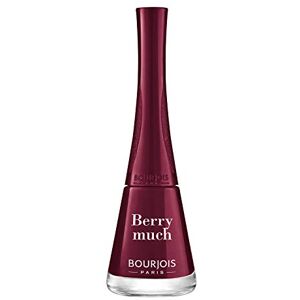 Bourjois Vernis À Ongles 1 Seconde 07 Berry Much Séchage Rapide En 50 Secondes Pinceau Panoramique Anti Débordement Application Facile Couleur Intense 9 ml - Publicité