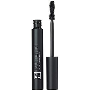 3ina MAKEUP The 24h Level Up Mascara 900 Mascara Noir Effet D'allongement et de Mise en Forme Mascara avec Brosse Sablier Mascara pour les Yeux Sensibles Vegan Cruelty Free - Publicité