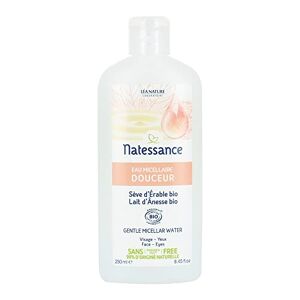 Natessance Eau Micellaire Douceur Sèves de beauté Certifié Bio Cosmos Organic Flacon de 250 ml - Publicité