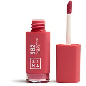 3ina MAKEUP The Longwear Lipstick 362 Rose Rouge à Lèvres Rose avec Acide Hyaluronique Rouge à lèvres Mat Liquid Couleur des Lèvres Hautement Pigmenté Mat Vegan Cruelty Free - Publicité