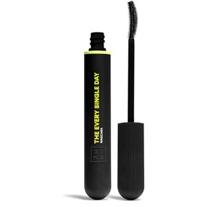 3ina Makeup The Every Single Day Mascara Mascara Noir Effet D'allongement et de Mise en Forme Mascara avec Brosse Sablier Mascara pour Les Yeux Sensibles Vegan Cruelty Free - Publicité