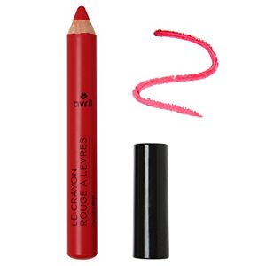 Avril Crayon Rouge à Lèvres Bio 100% d'Origine Naturelle Fabriqué en France Diamètre 10,6mm - Publicité