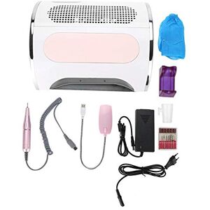 FILFEEL Machine Manucure Professionnel 3 en 1 Manucure Électrique Ponceuse pour Ongles Sèche-Ongles Aspirateur à Ongles et Fonctions d'éclairage à LED pour Salon Maison - Publicité