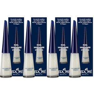 HEROME 4-Pack Durcisseur Fort pour Ongles- Le Numéro 1 Depuis 1982! Garantit des Ongles Longs et Forts Dans 30 Jours (Nail Hardener Strong) 4 * 10ml. Publicité