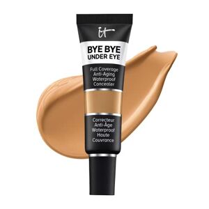 IT Cosmetics Bye Bye Under Eye 34.5 Fond de teint imperméable à l'eau anti-âge et à haute couvrance Doré riche 12 ml - Publicité