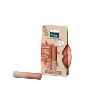 Kneipp Baume à lèvres coloré Natural Deep Nude Soin naturel & Couleur pour lèvres nourries et teintées 3,5 g - Publicité