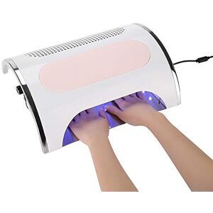 Yinhing Collecteur de poussière d'ongle 3 en 1, perceuse à ongles électrique multifonctionnelle, collecteur d'aspiration de poussière d'art d'ongle UV LED pour salon de manucure 100-240V(Prise UE) - Publicité