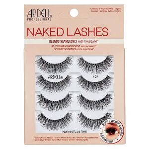 Ardell Strip Lashes Naked Lashes #421, 4 Pairs x 1-Pack - Publicité