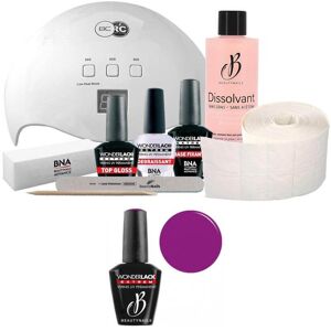 Beauty Nails Pack Beauty Nails + Lampe 48 watts Wonderlak extrême Beautynails Vibrant Violet 12Ml