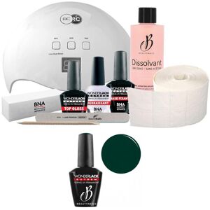 Beauty Nails Pack Beauty Nails + Lampe 48 watts Vernis Wonderlack vert sapin Colette 12ML Beauty Nails WLE201-28