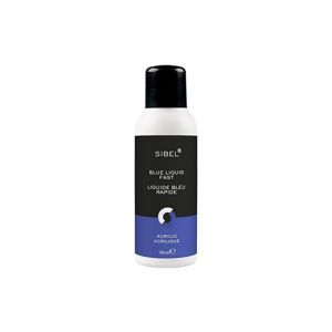 Résine acrylique bleue fast Sibel 100ML - Publicité