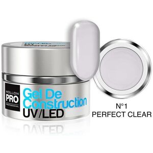 Mollon Pro Gel de construction n°01 perfect clear Mollon Pro 50ML