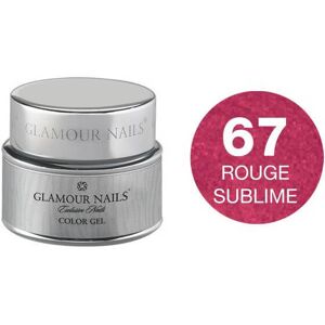 Vip Gel couleur 67 rouge sublime Glamour Nails 5ML