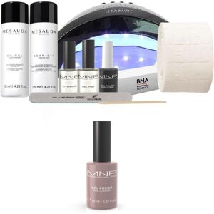 Mesauda Milano Kit complet vernis semi permanent MNP Gel Polish n°115 Tailleur 10ML