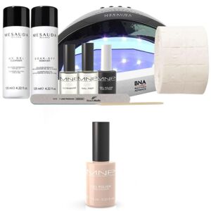 Mesauda Milano Kit complet vernis semi permanent MNP Gel Polish n°135 Sahara 10ML