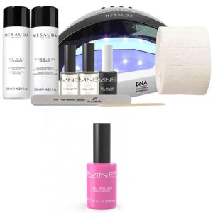 Mesauda Milano Kit complet vernis semi permanent MNP Gel Polish n°152 Orgasm 10ML