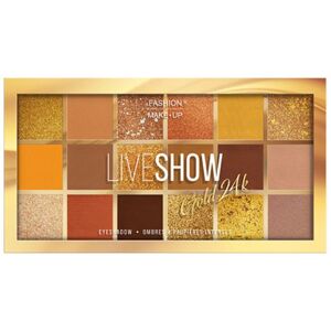 Fashion Make Up Palette ombre à paupières LIVESHOW n°07 - gold 24k