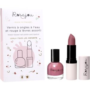 Duo Rouge a levres vernis assorti Vegan Rubis Rosajou