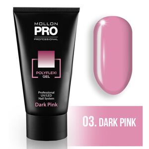 Mollon Pro PolyFlexi Gel Color dark pink 60 ml