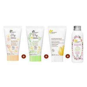 Les 4 produits format voyage