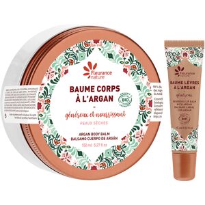 Duo Baume lèvres à l'Argan + Baume corps généreux à l'Argan