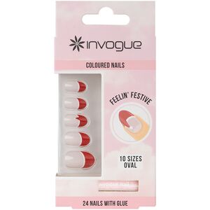 Invogue Faux-ongles French Ovale Accessoires