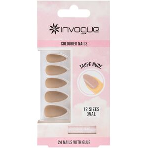 Invogue Faux-ongles Colorés Ovale Accessoires