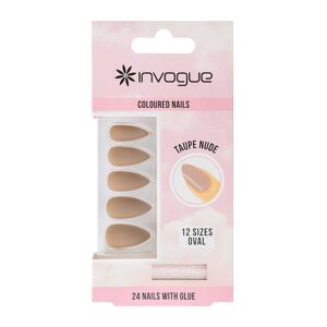 Invogue Faux-ongles Colores Ovale