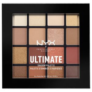 NYX Professional Makeup - Warm Neutrals Ultimate Shadow Palette Fard à  paupiéres 13.3 g - Publicité