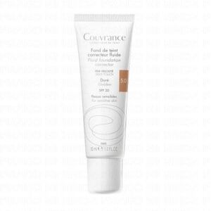 AVENE AVÈNE Couvrance fond de teint correcteur fluide n°5 Doré SPF 20 tube 30ml - Publicité