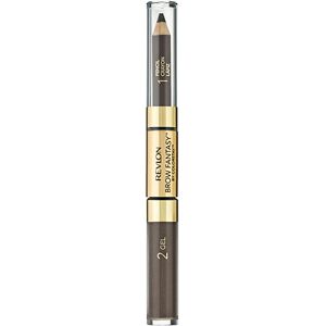 Revlon Maquillage Crayon Duo Sourcils Brow Fantasy Dark Brown