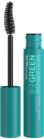 Maybelline New York Green Edition Mega Mousse Mascara Volume N°02 Noir Intense 9ml