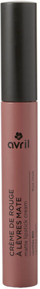 Avril Lèvres Crème de Rouge à Lèvres Mate Rose Vinyle Bio 3ml